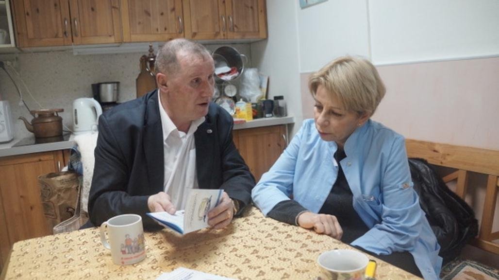 Доктор Лиза и Юрий Потапенко Доктор Лиза и Юрий Потапенко