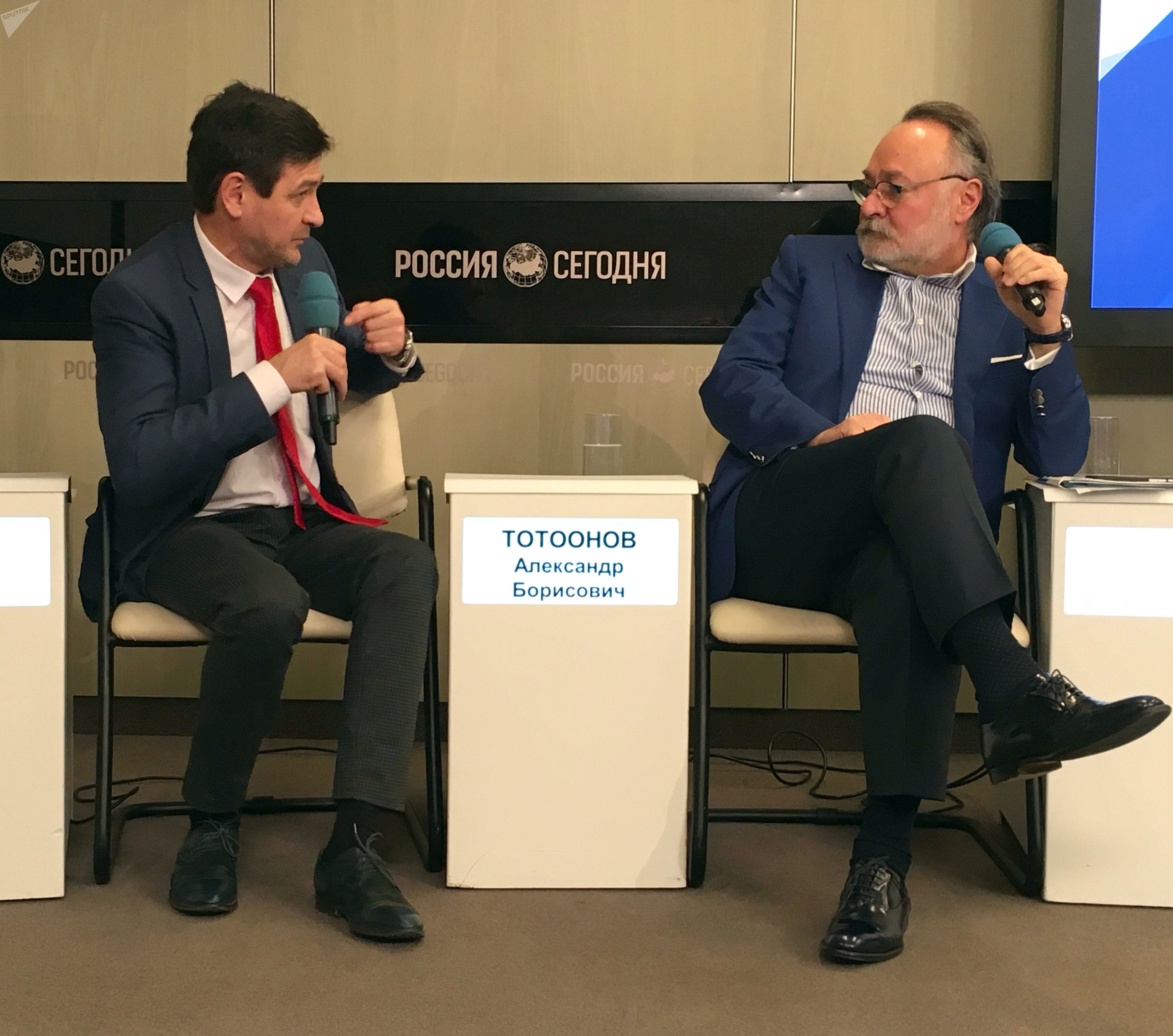 Александр Тотоонов в МИА Россия сегодня Александр Тотоонов в МИА Россия сегодня