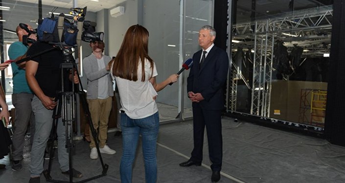 Вячеслав Битаров оценил темпы подготовки к запуску национального телевидения Вячеслав Битаров оценил темпы подготовки к запуску национального телевидения