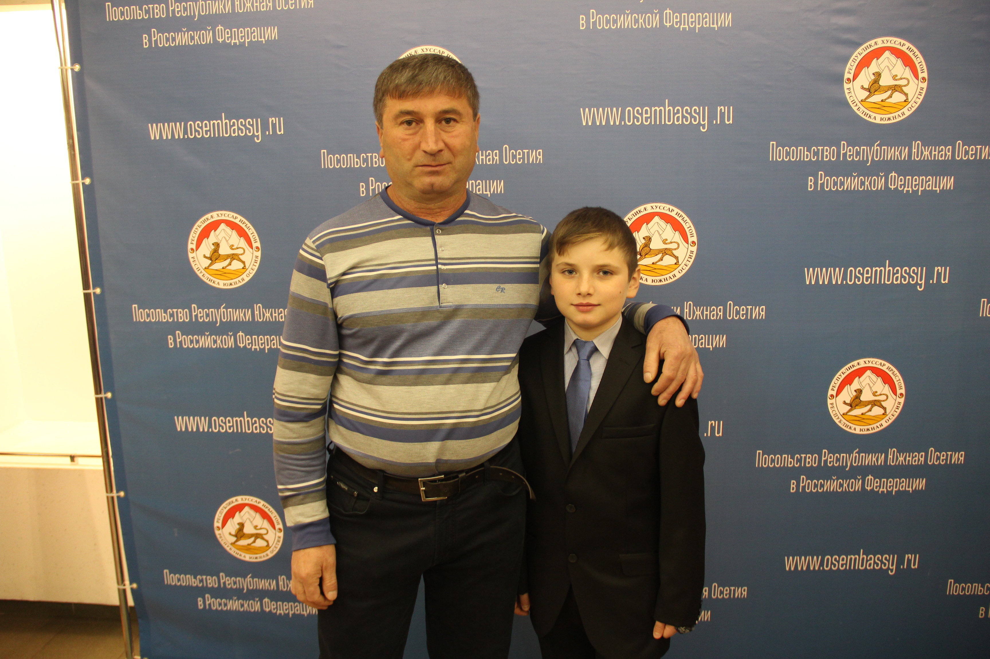 Алим Маргиев с отцом Алим Маргиев с отцом
