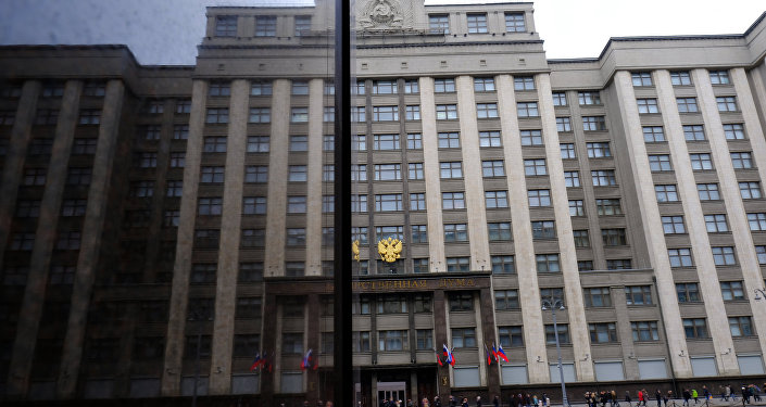 Здание Государственной Думы РФ на улице Охотный ряд в Москве. Здание Государственной Думы РФ на улице Охотный ряд в Москве.