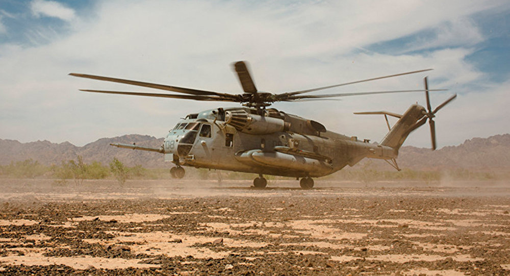 В США упал крупнейший военный вертолет: четверо погибших